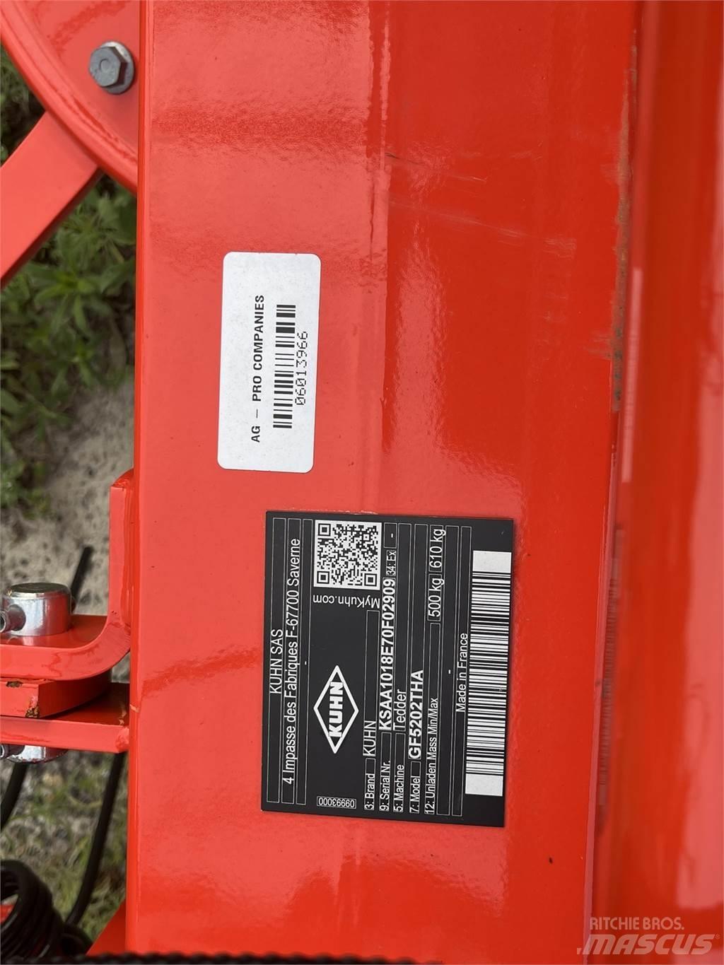 Kuhn GF5202THA Vändare och luftare