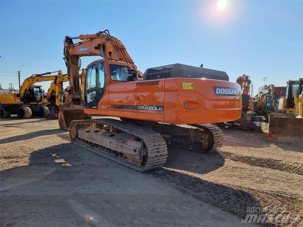 Doosan DX420LC Bandgrävare