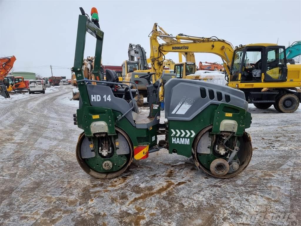 Hamm HD14W Tvåvalsvältar