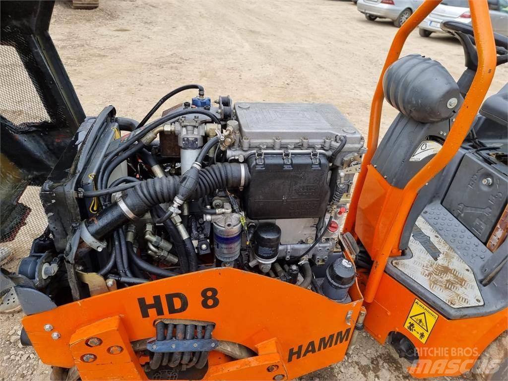 Hamm HD8VV Tvåvalsvältar