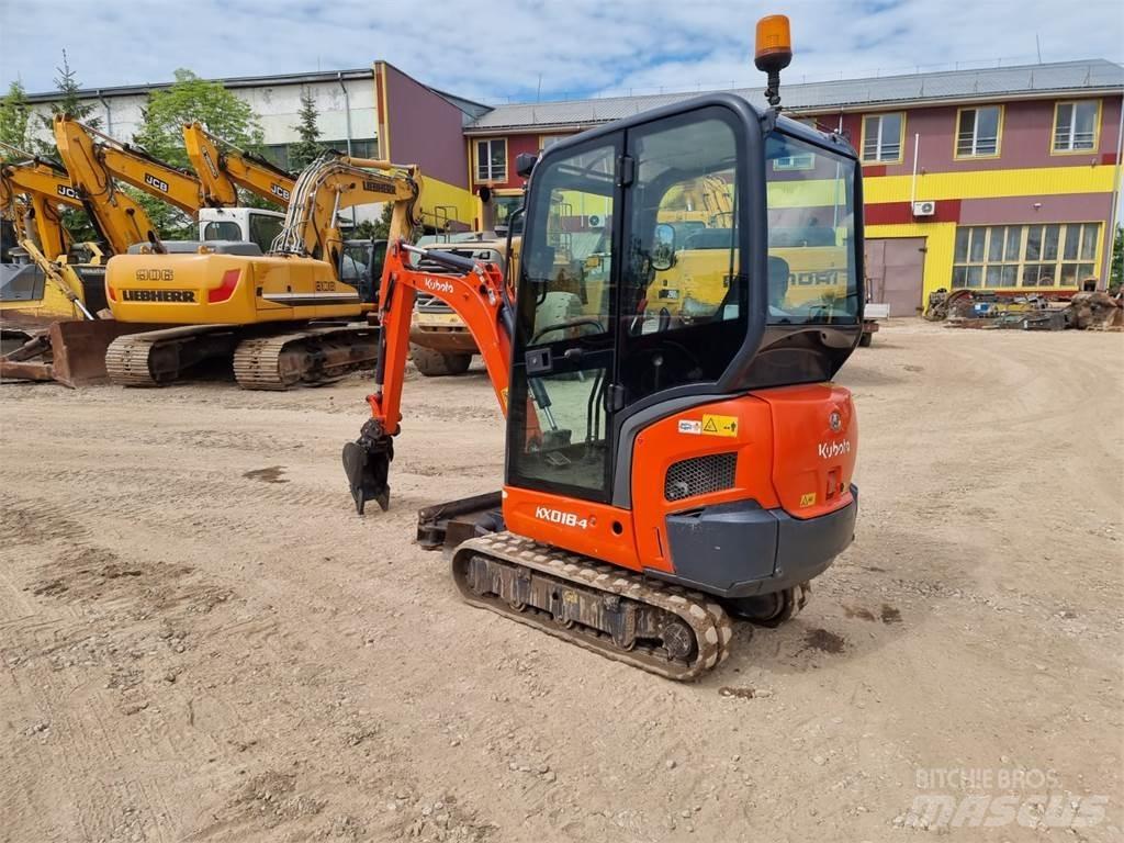 Kubota KX 018-4 Minigrävare < 7t