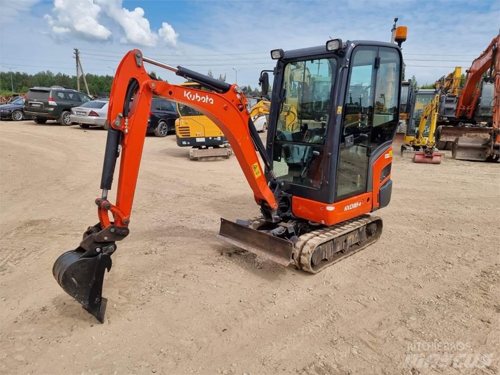 Kubota KX 018-4 Minigrävare < 7t