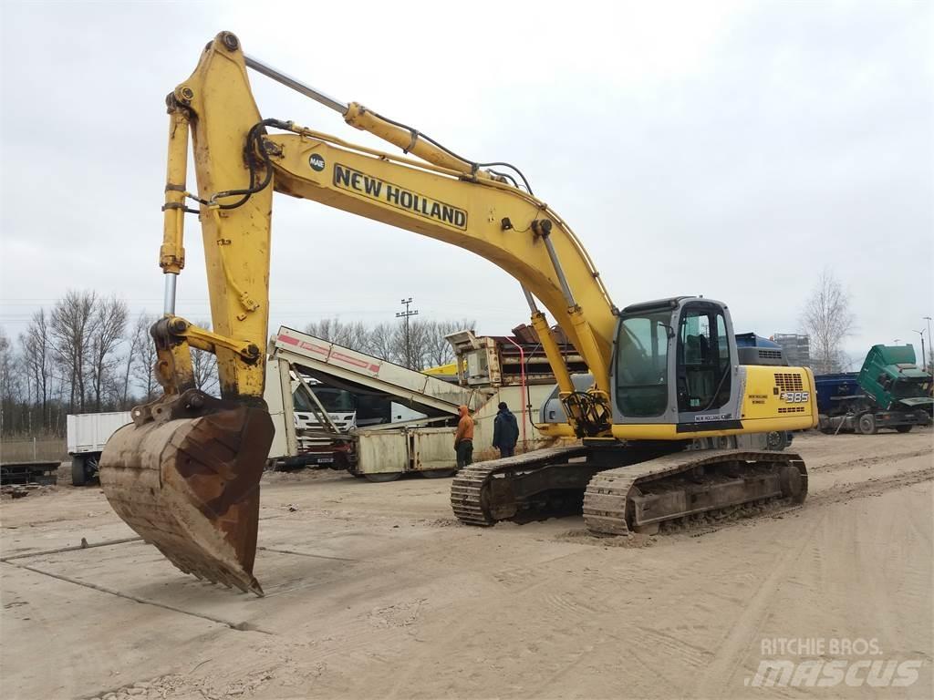 New Holland E385 Bandgrävare