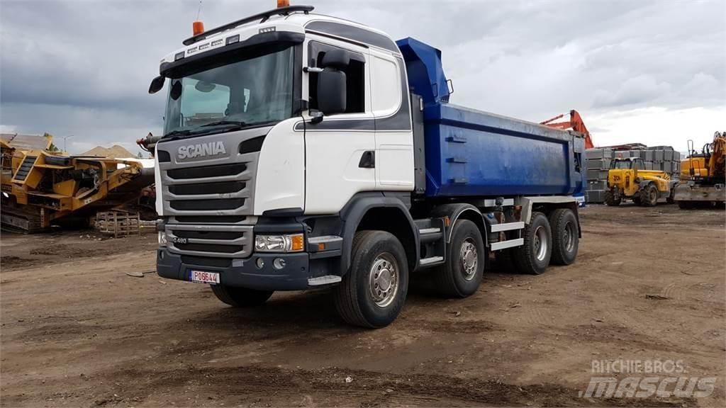 Scania G 490 Liftdumperbilar