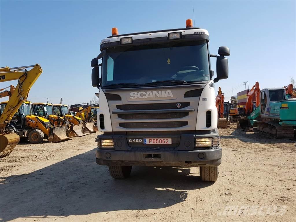 Scania G480 8x4 Liftdumperbilar