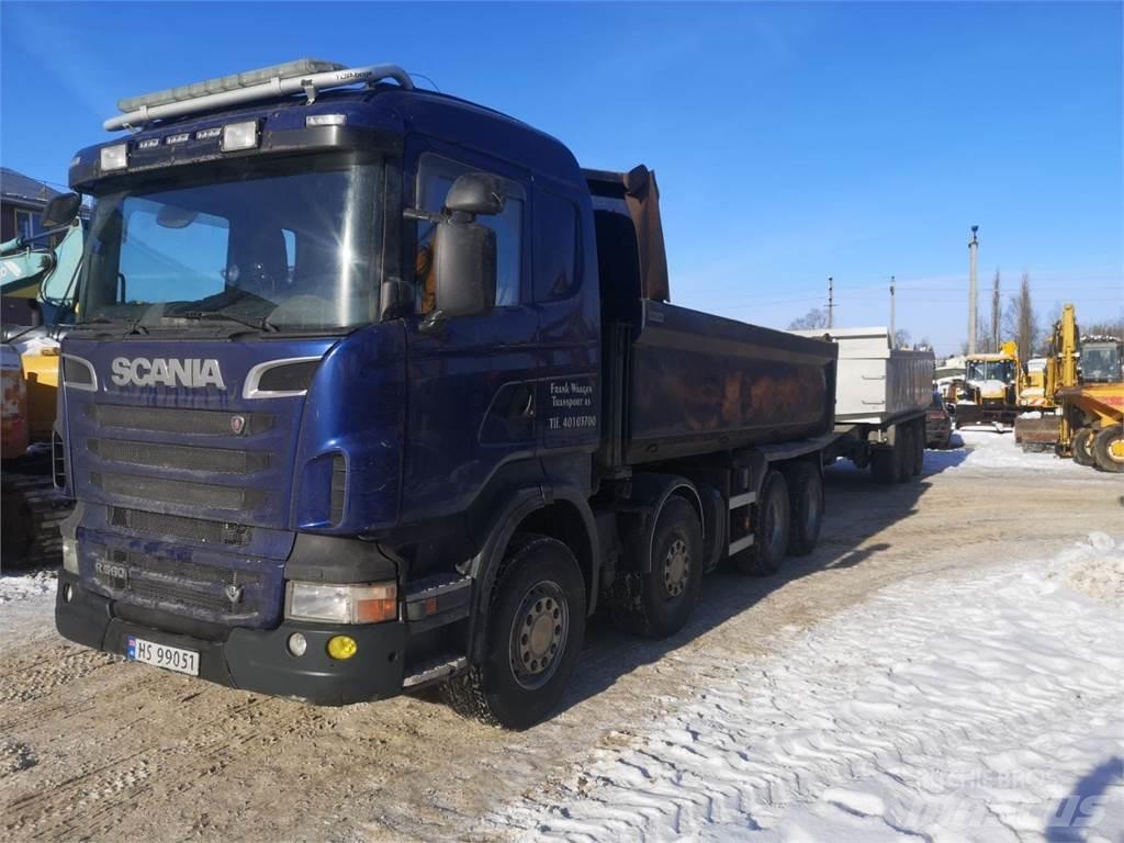 Scania R560 8x4 Liftdumperbilar