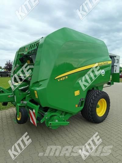 John Deere V451R Rundbalspressar