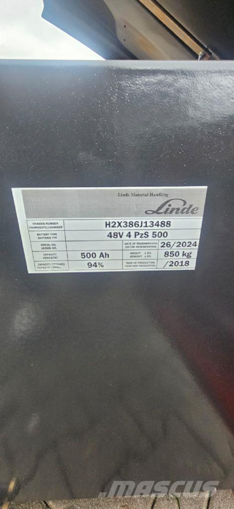Linde E 14-02 Elmotviktstruckar