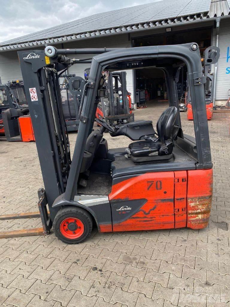 Linde E 16-02 Elmotviktstruckar