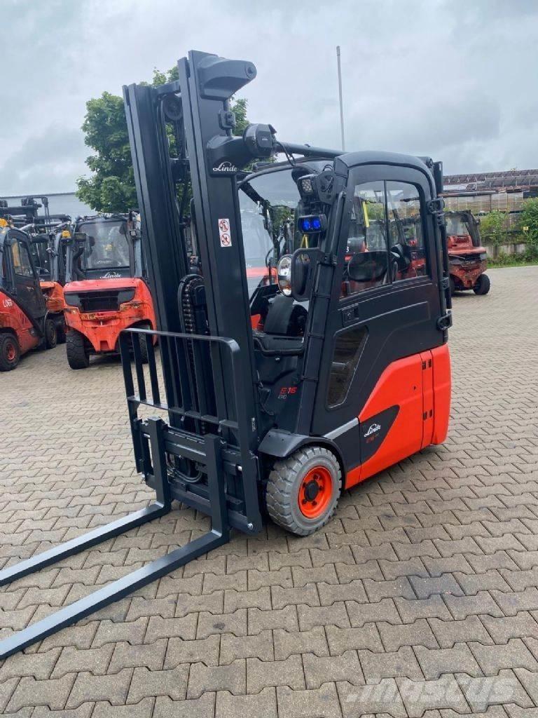 Linde E 16-02 Elmotviktstruckar