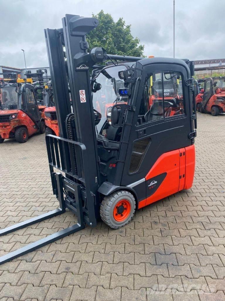 Linde E 16-02 Elmotviktstruckar