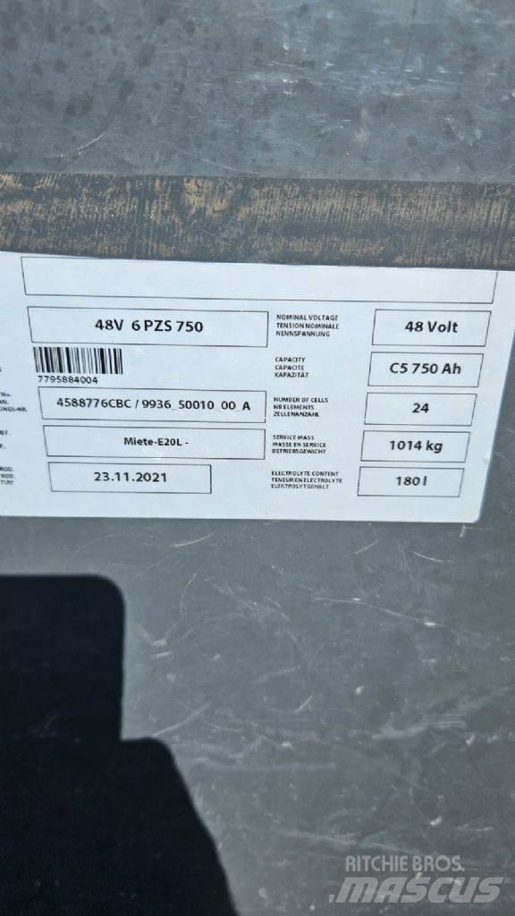 Linde E 18 L/386 Elmotviktstruckar