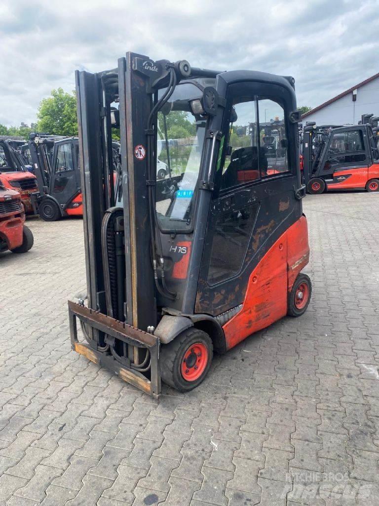 Linde H 16 T Gasolmotviktstruckar