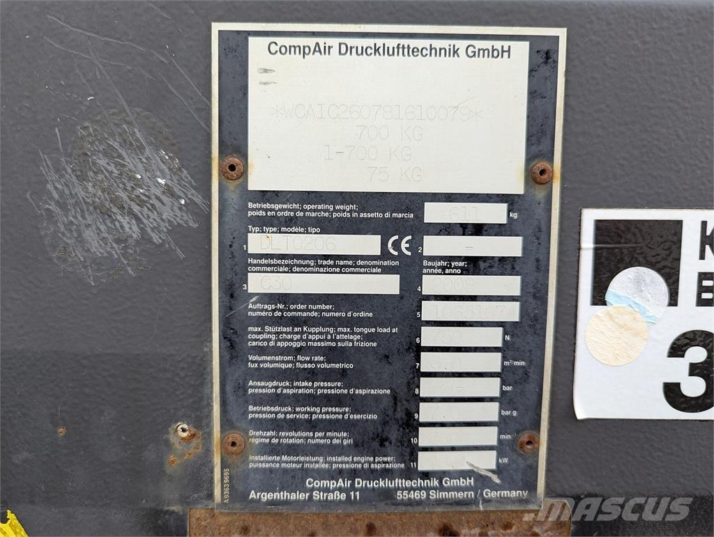 Compair C 30 Kompressorer