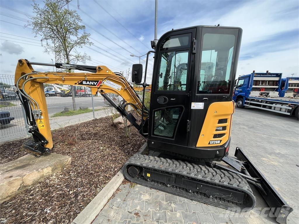 Sany SY 26 U Minigrävare < 7t
