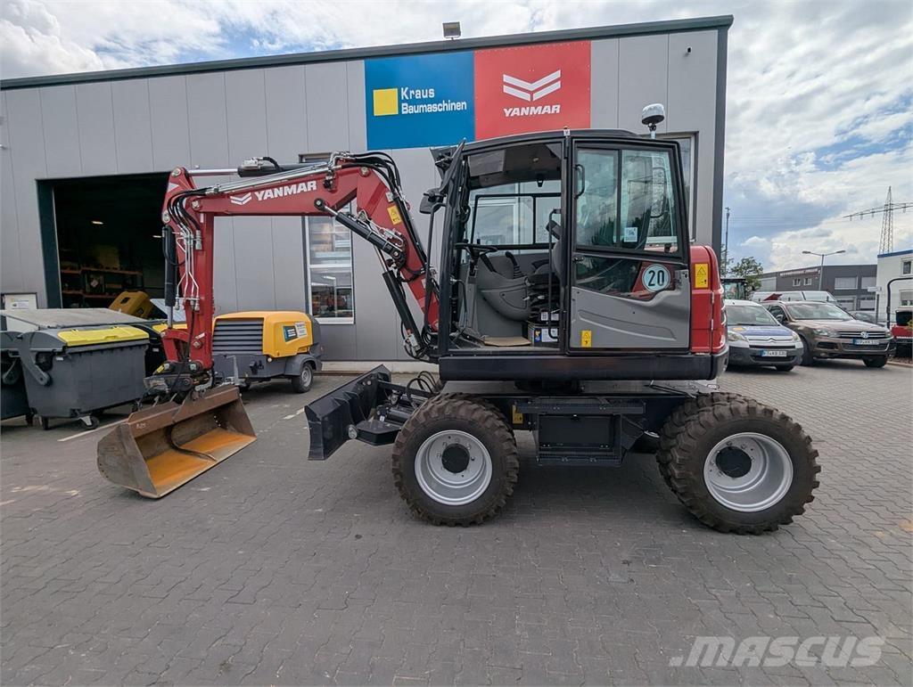 Yanmar B 75 W Hjulgrävare