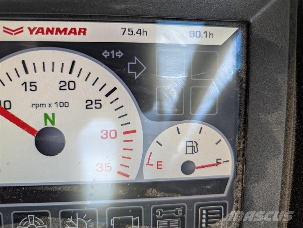 Yanmar B 75 W Hjulgrävare