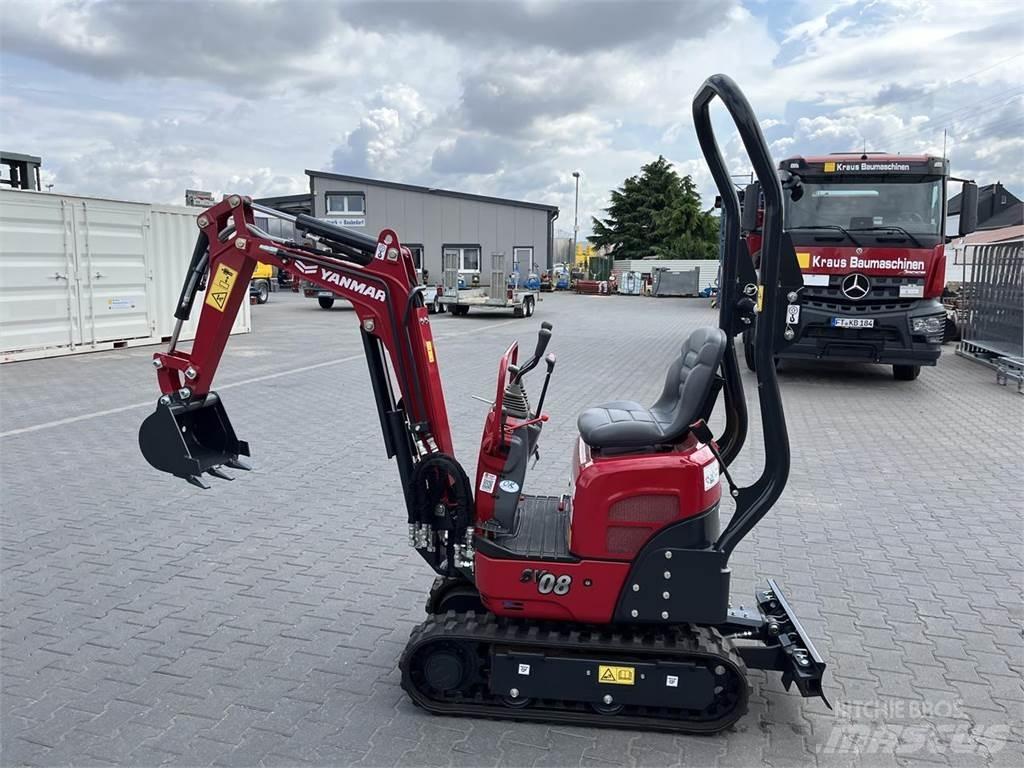 Yanmar SV08 Minigrävare < 7t
