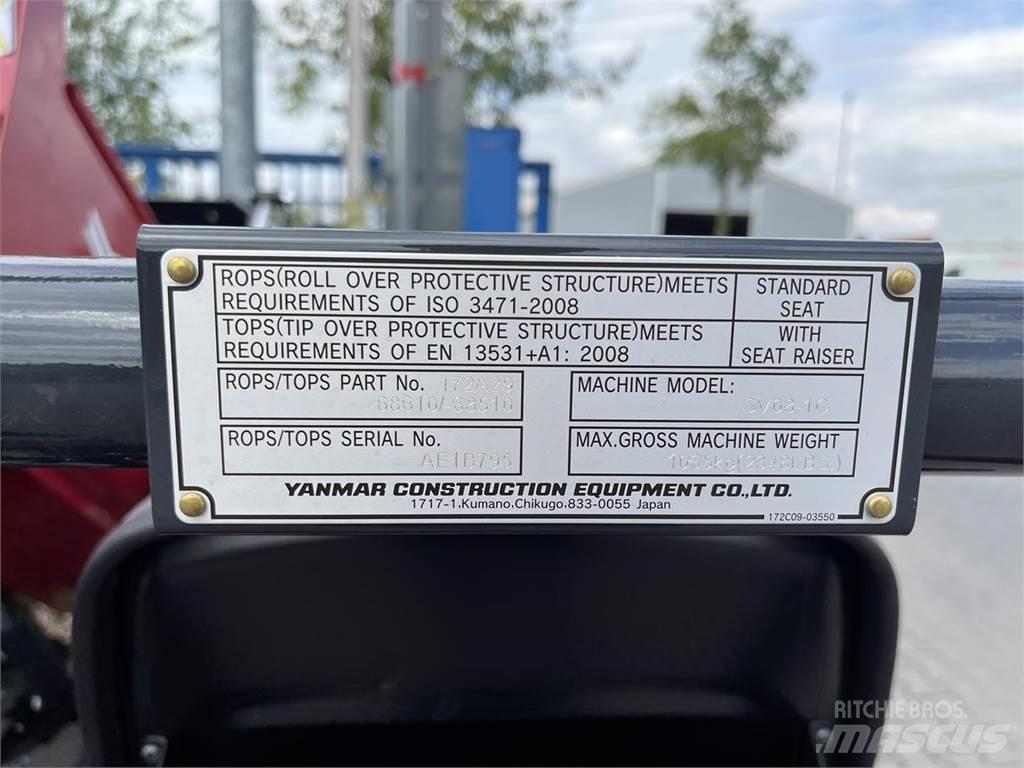 Yanmar SV08 Minigrävare < 7t