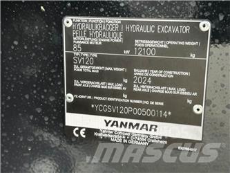 Yanmar SV120 Bandgrävare
