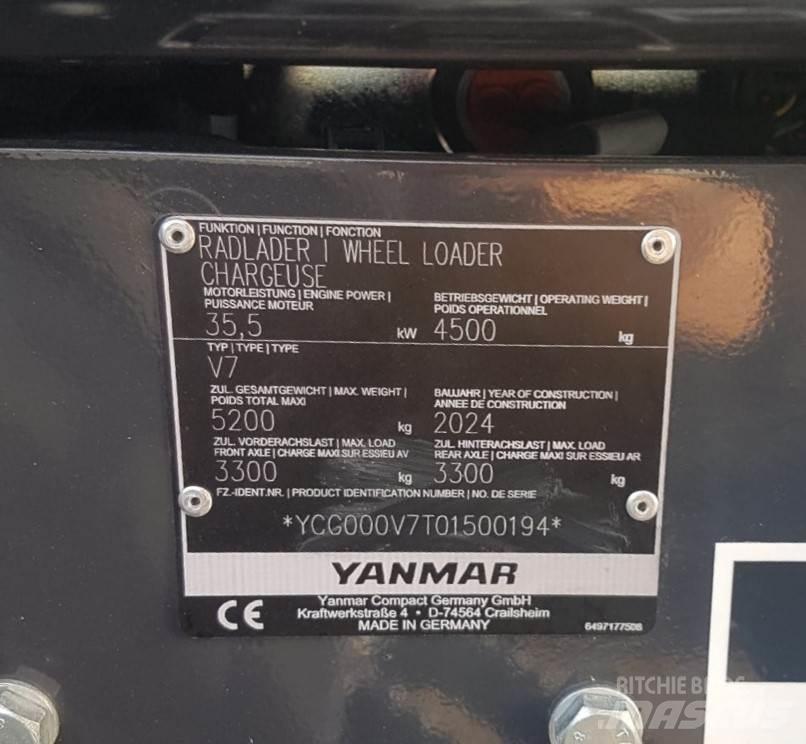 Yanmar V7 HW Hjullastare