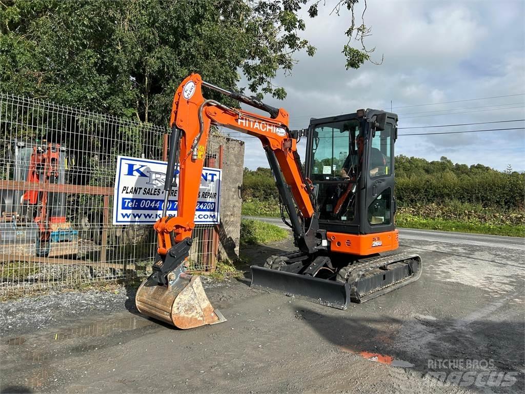 Hitachi 2019 ZX26U-6 Bandgrävare