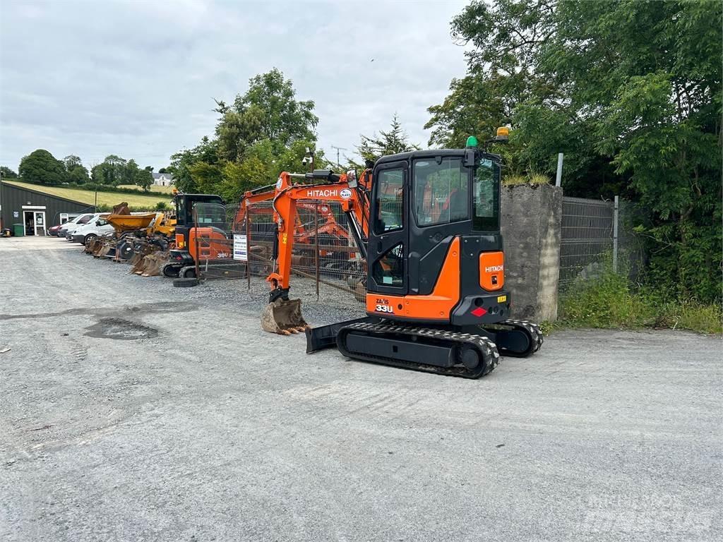 Hitachi Zx33U-5 Bandgrävare