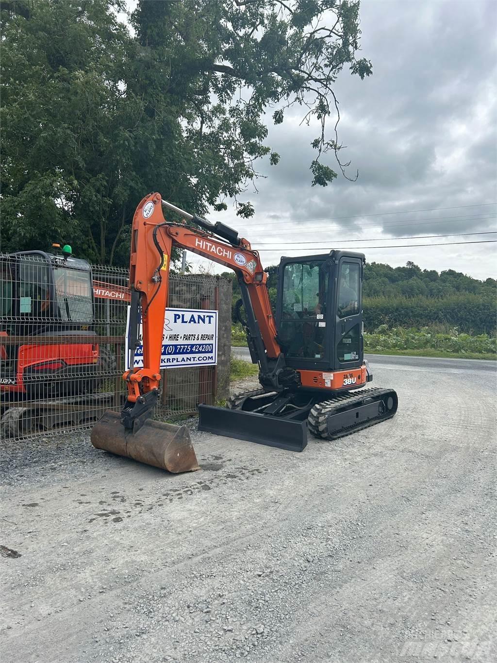 Hitachi ZX38U-6 Bandgrävare
