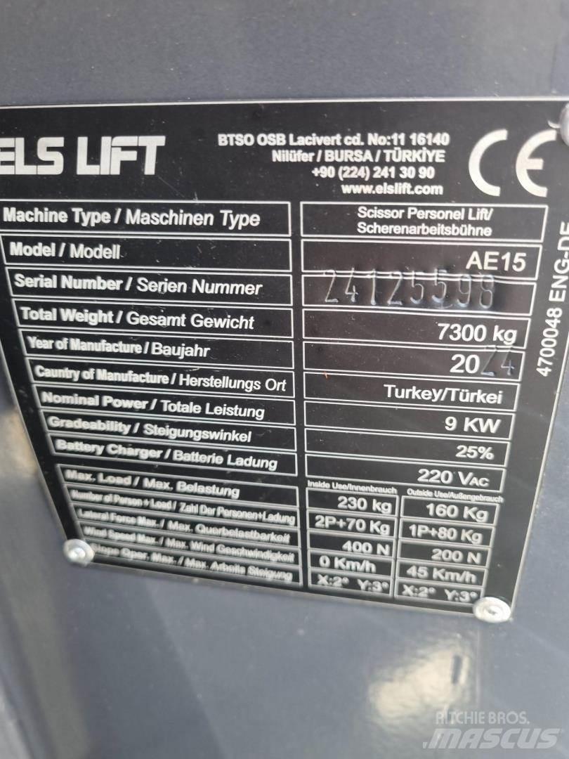 ELS LIFT AE15 Bomliftar
