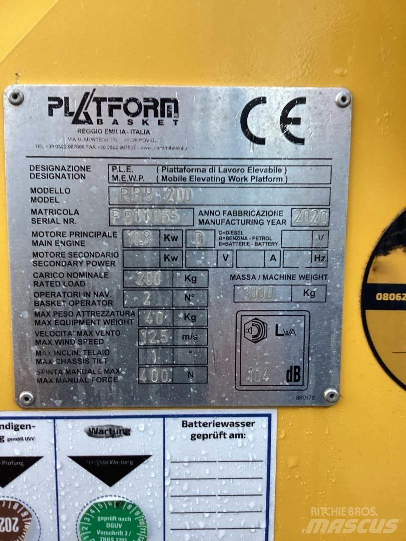 Platform Basket RR9-200 Materialhantering - Övriga