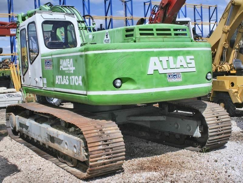 Atlas 1704 Bandgrävare