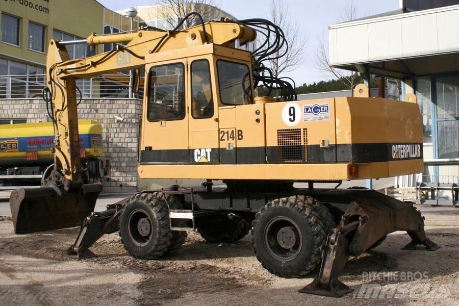 CAT 214B Hjulgrävare