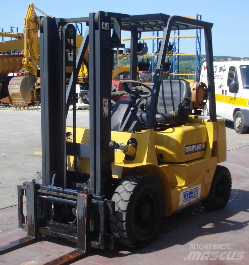 CAT GP20 Gasolmotviktstruckar