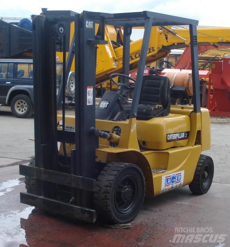 CAT GP20 Gasolmotviktstruckar