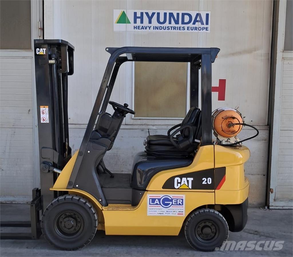 CAT GP20CN Gasolmotviktstruckar