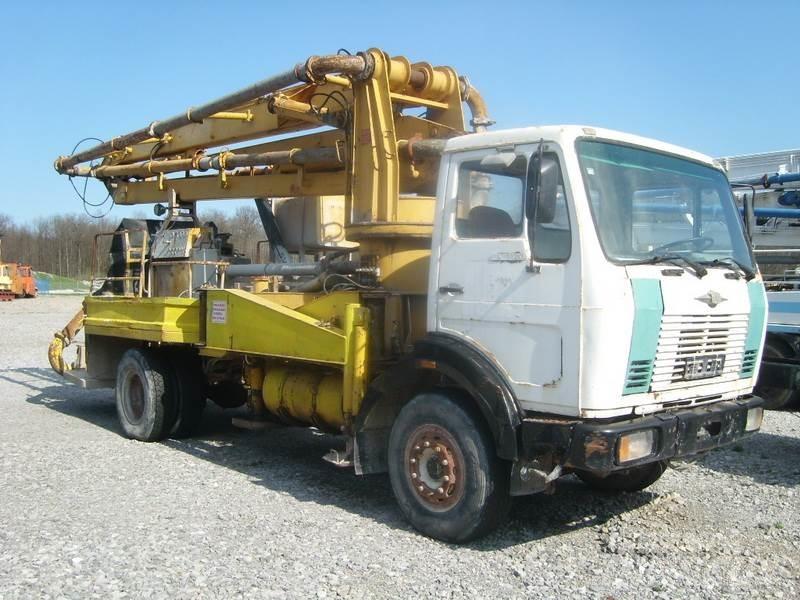 FAP 1620 B45 Lastbilar med betongpump