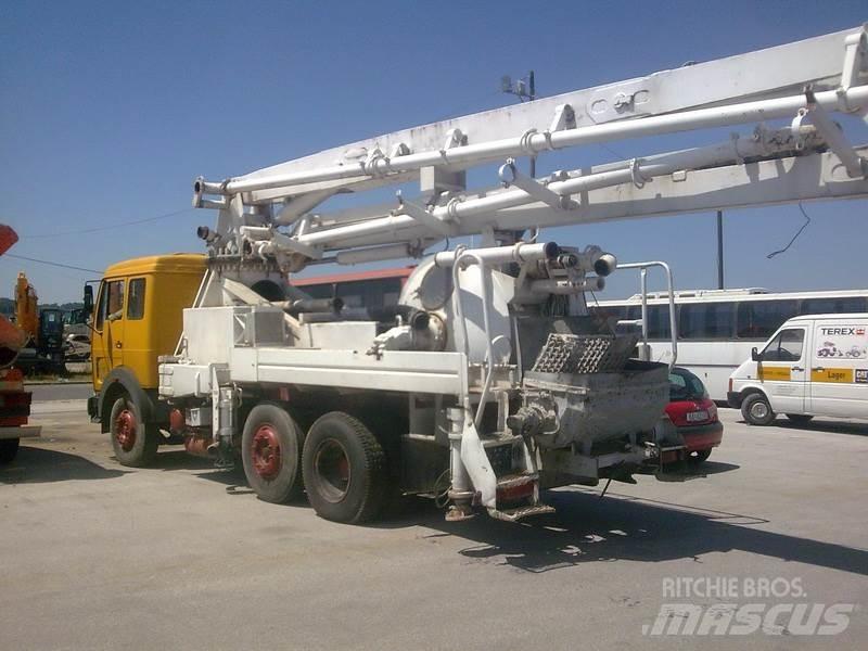 FAP 1620 BD Lastbilar med betongpump