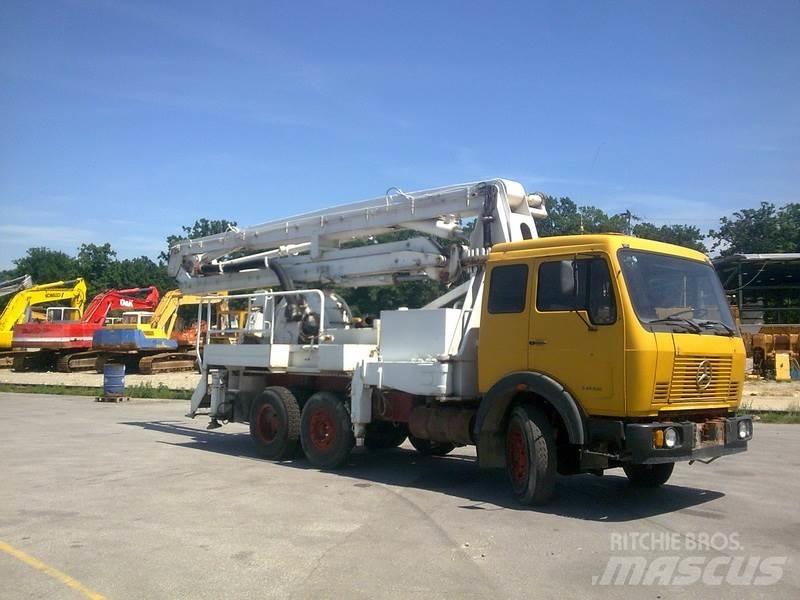 FAP 1620 BD Lastbilar med betongpump