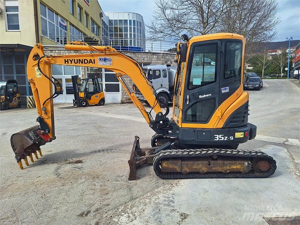 Hyundai 35Z-9 Minigrävare < 7t
