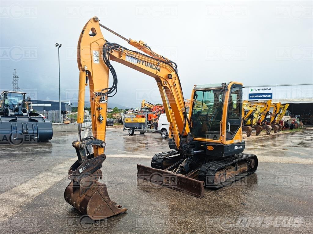 Hyundai 60CR-9A Minigrävare < 7t