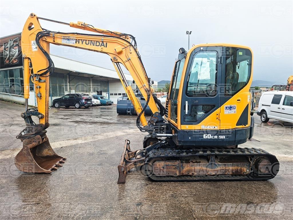Hyundai 60CR-9A Minigrävare < 7t