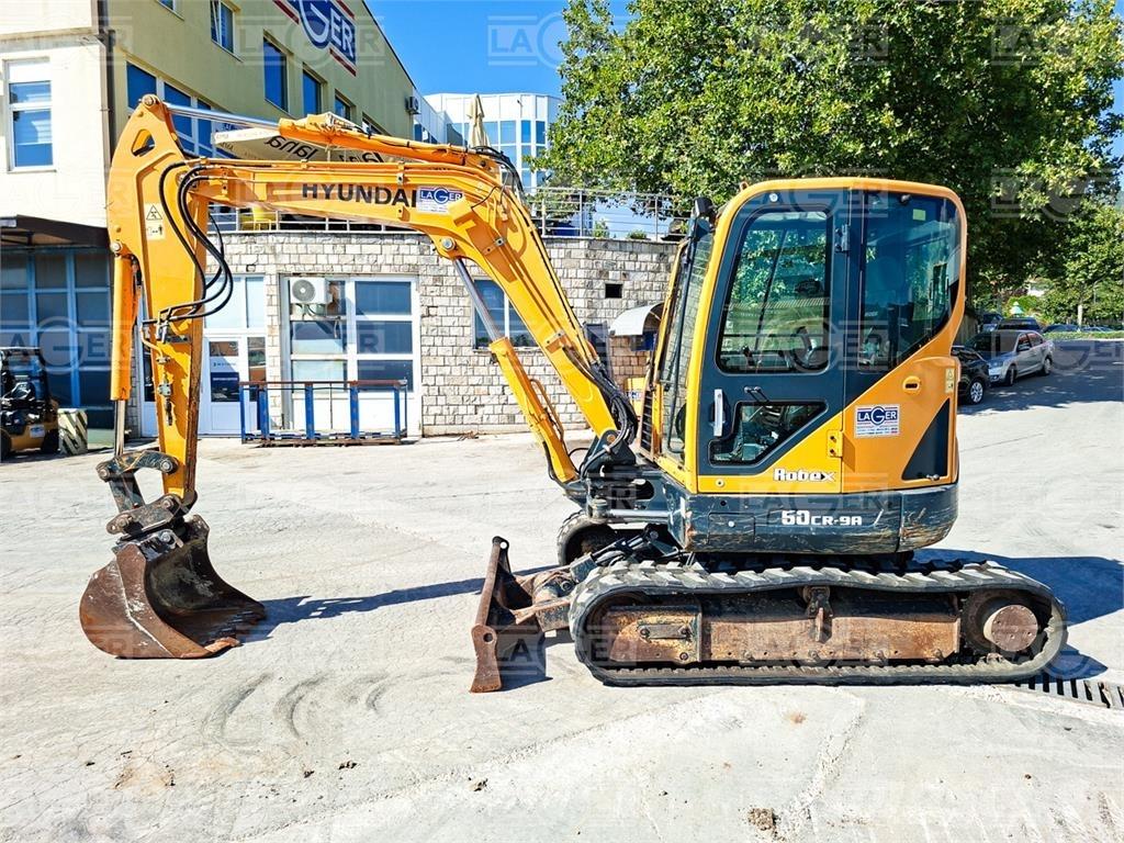 Hyundai 60CR-9A Minigrävare < 7t