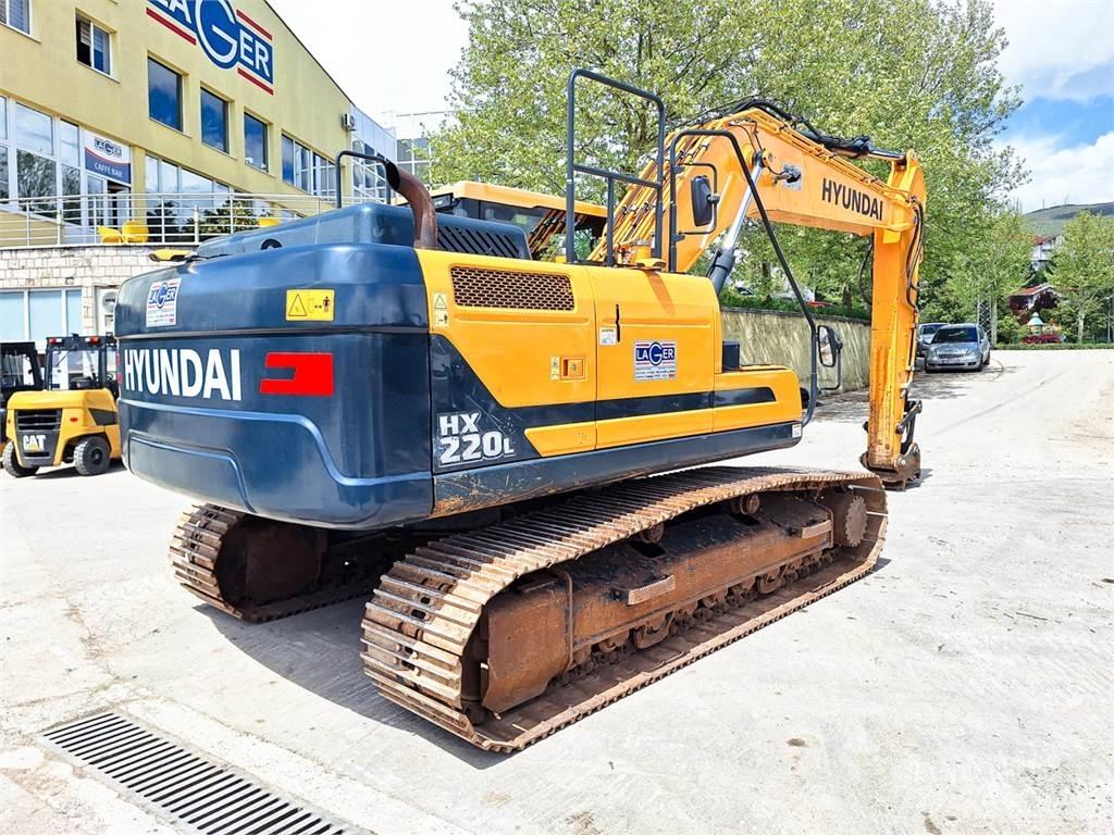 Hyundai HX220L Bandgrävare