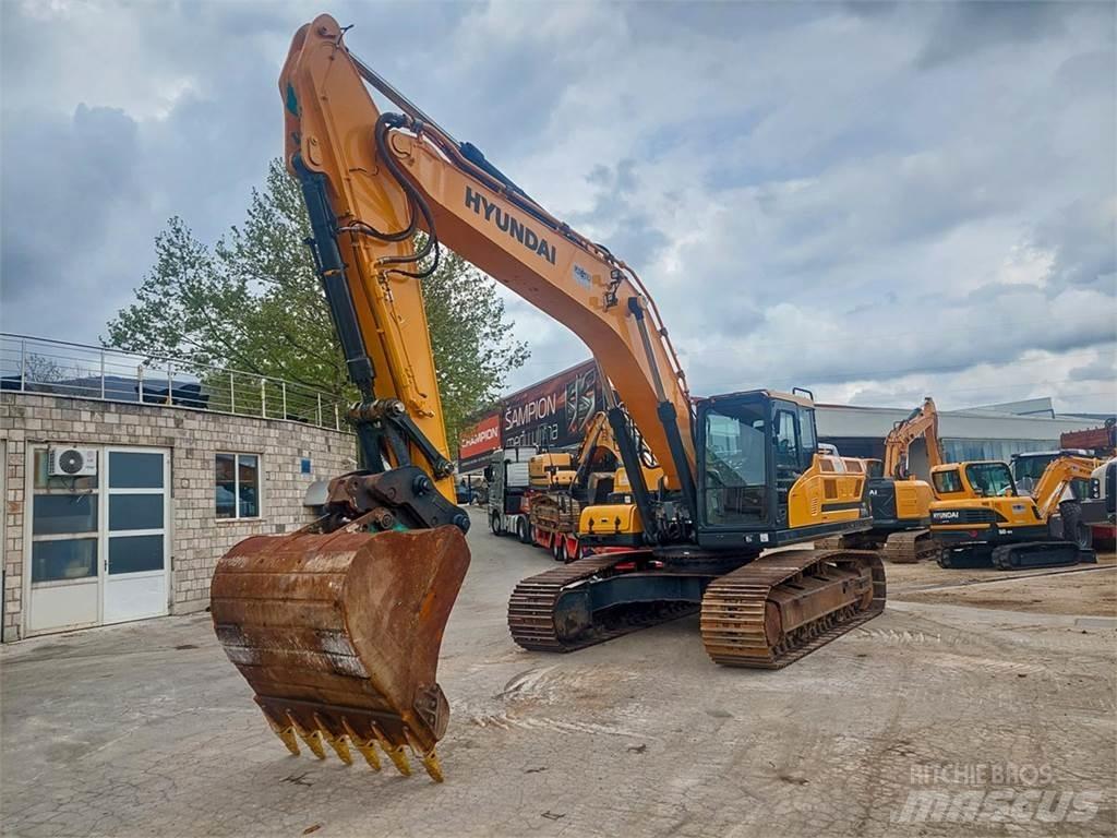 Hyundai HX330L Bandgrävare