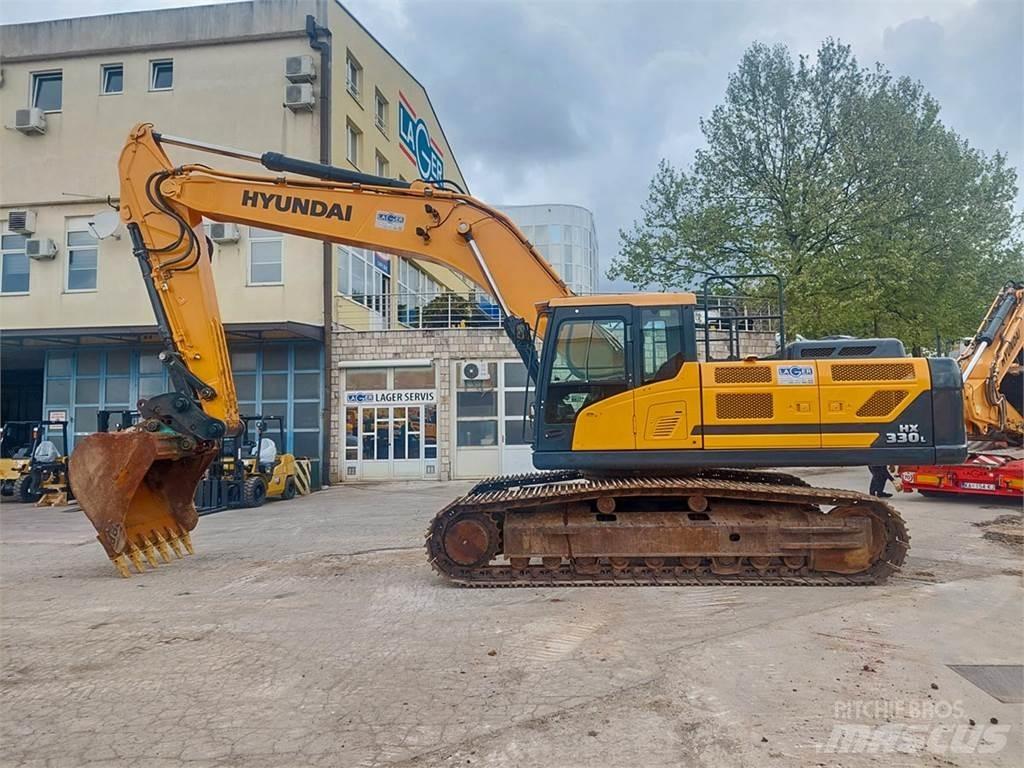 Hyundai HX330L Bandgrävare