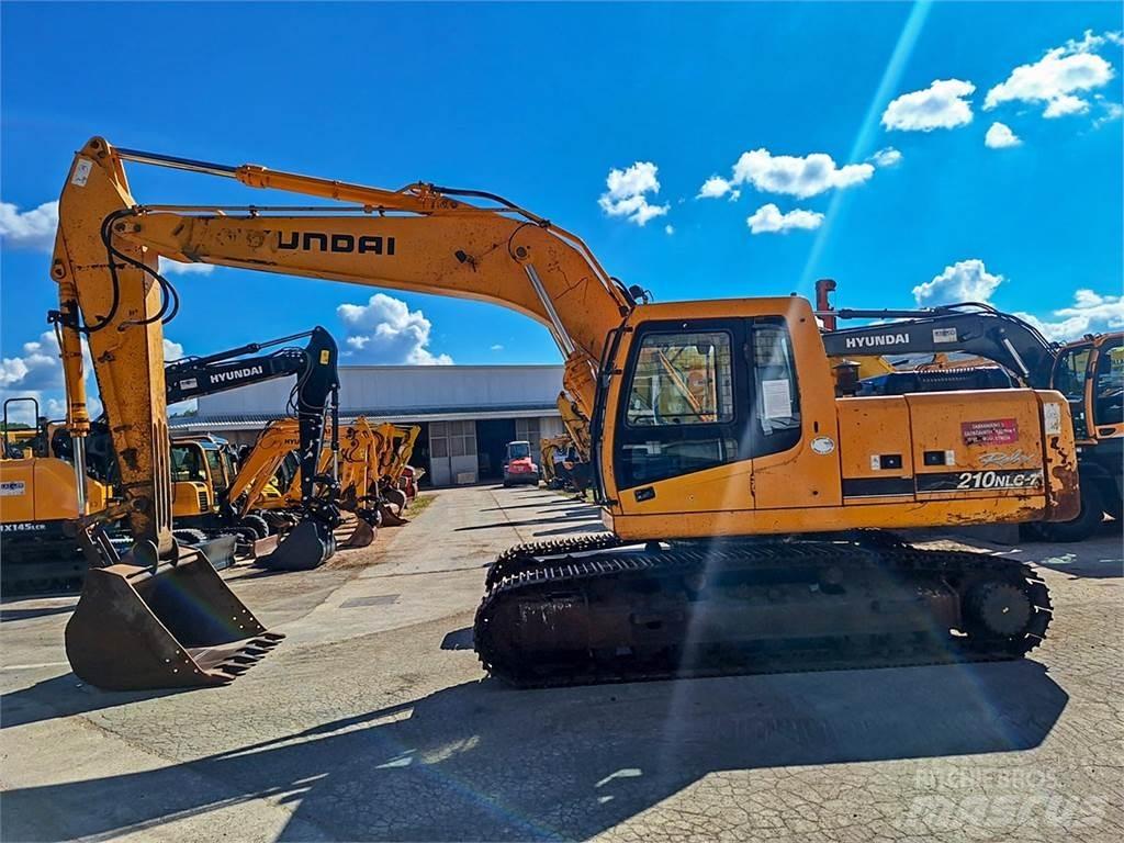 Hyundai R210NLC-7 Bandgrävare