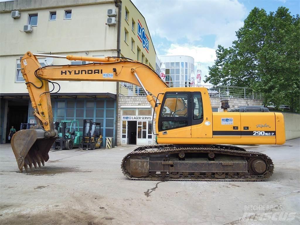 Hyundai R290NLC-7 Bandgrävare