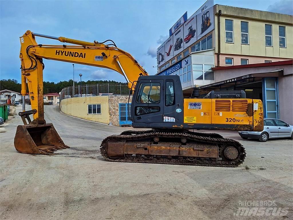 Hyundai R320NLC-7A Bandgrävare