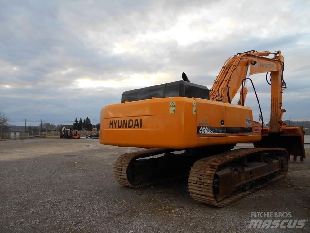 Hyundai R450LC-7 Bandgrävare