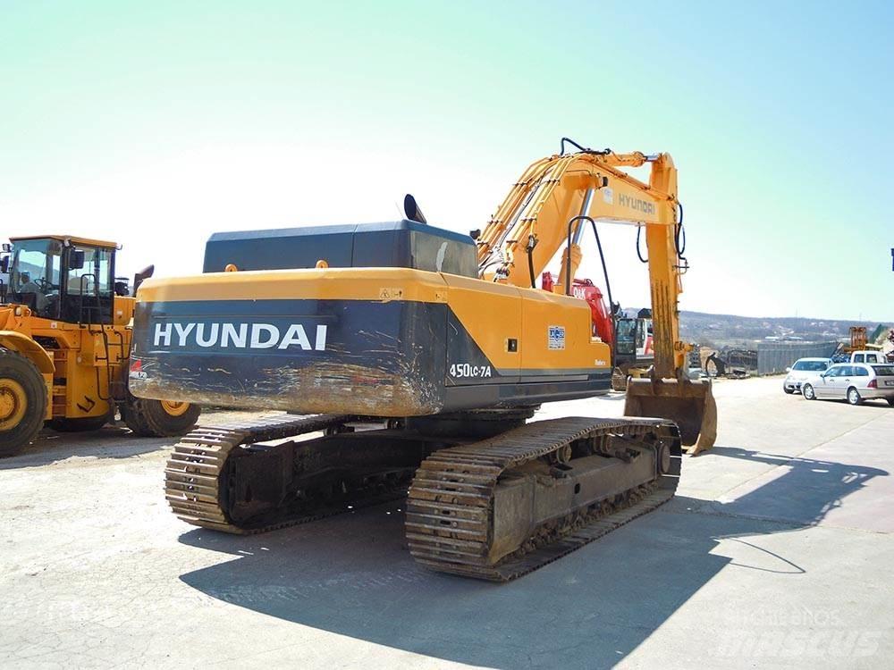 Hyundai R450LC-7A Bandgrävare